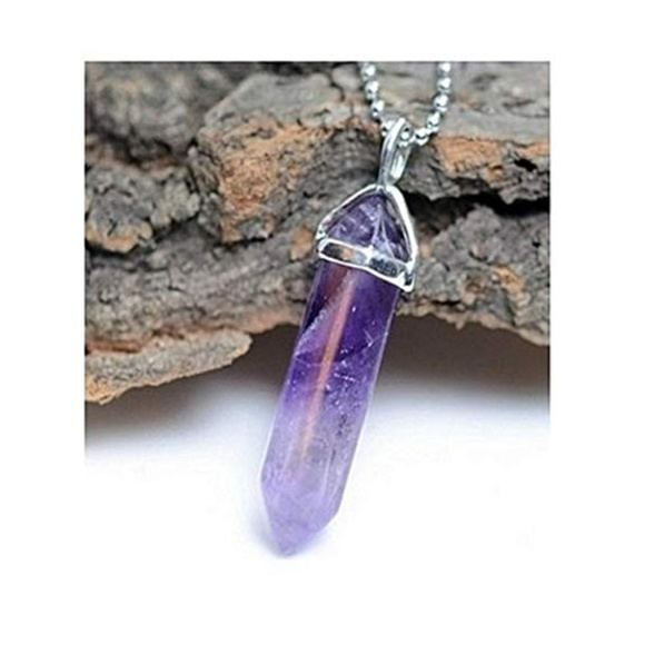 Jewelry - Amethyst Pendant Necklace